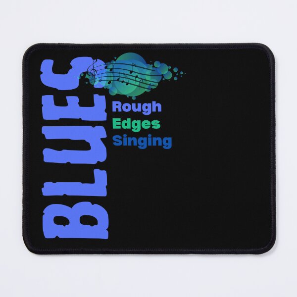 Item preview, BLUES ~ Rough Edges Singing designed and sold by ActOutTees.