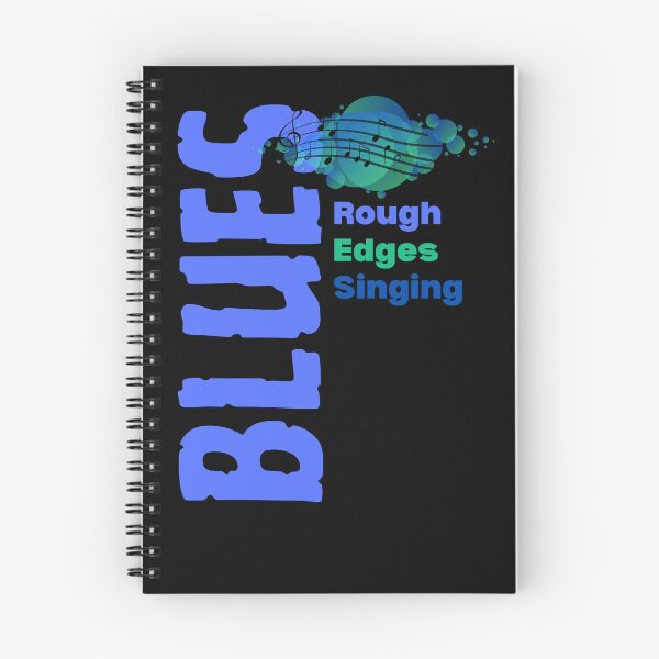 Item preview, BLUES ~ Rough Edges Singing designed and sold by ActOutTees.