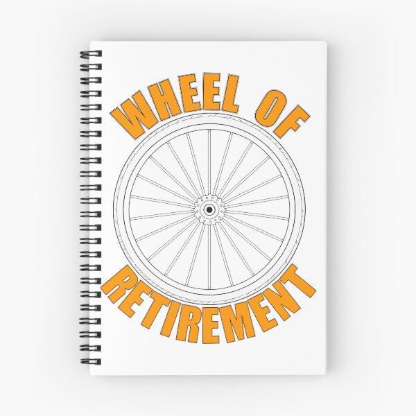 Item preview, Wheel Of Retirement - Bicycling designed and sold by MSM Designs.
