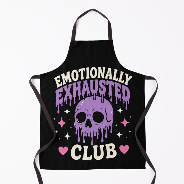 Item preview, Emotionally Exhausted Club designed and sold by Midnight Mood.
