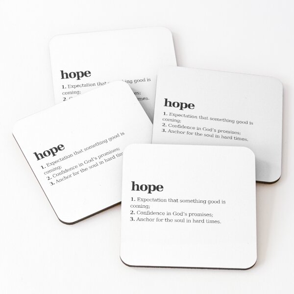Item preview, What is... Hope designed and sold by CristoTodoDia.