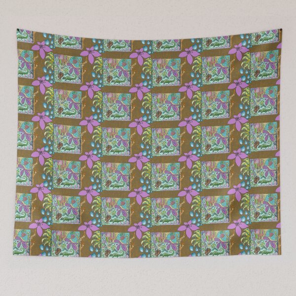 Item preview, Zentangle Fantasy Rainforest Jungle  designed and sold by CheranY.