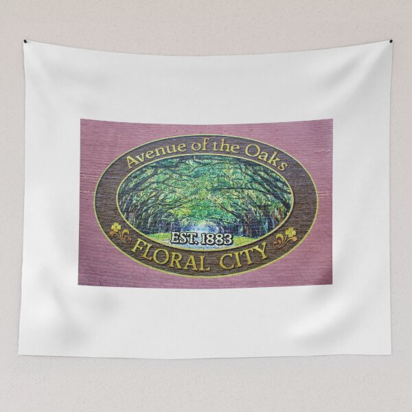 Item preview, Avenue of the Oaks mural, Floral City, Florida designed and sold by irishmurr.