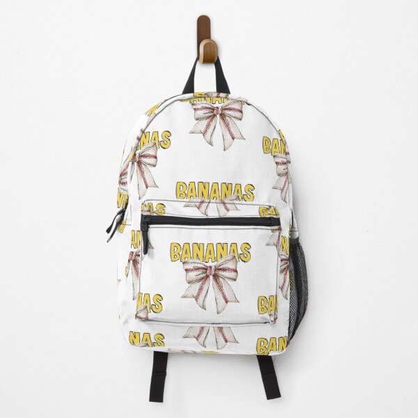 Item preview, Bananas Baseball Bow Funny Sports Mom Softball Game Day designed and sold by Ali-printshop.