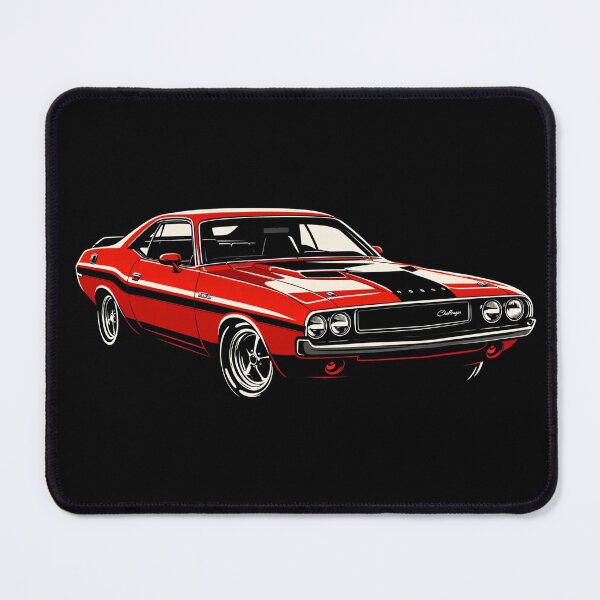 Item preview, Challenger R/T Coupé de 1970: Arte clásico de un muscle car Mopar rojo. designed and sold by Stinky Lincy's Apparel Company.