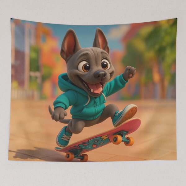 Item preview, Skater Thai Ridgeback designed and sold by Sillytoe.