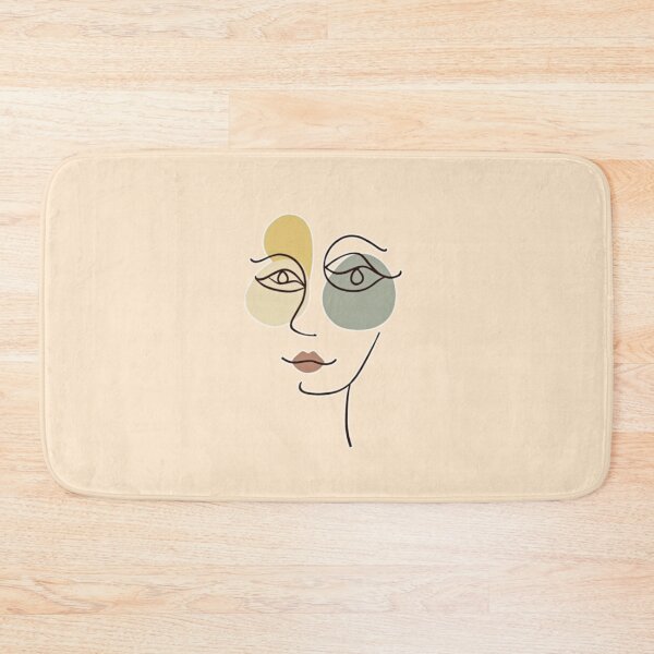 Item preview, Abstract Modern Face Line Art designed and sold by PriyaMagic.