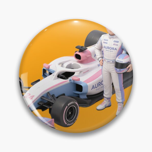 Item preview, Aurora Racing 3D – Chibi F1 Driver & Car designed and sold by ticzla95.