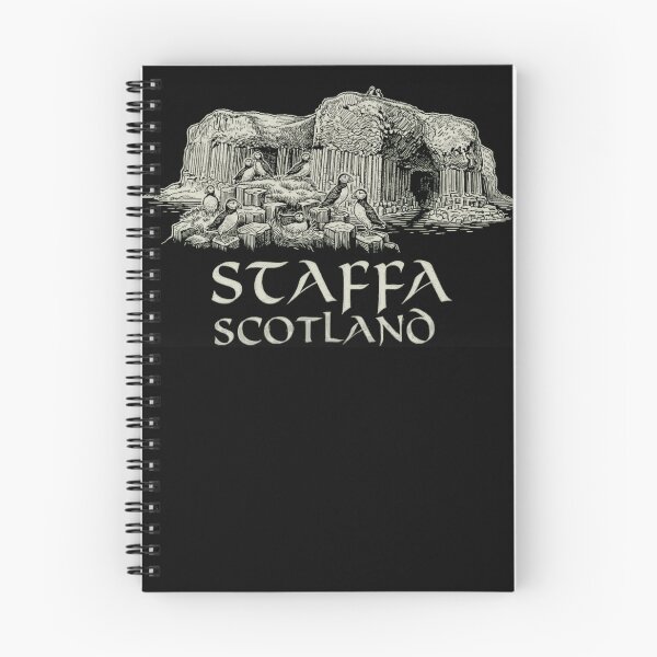 Item preview, Isle of Staffa Puffins and Fingals Cave designed and sold by Loom on the Loch.