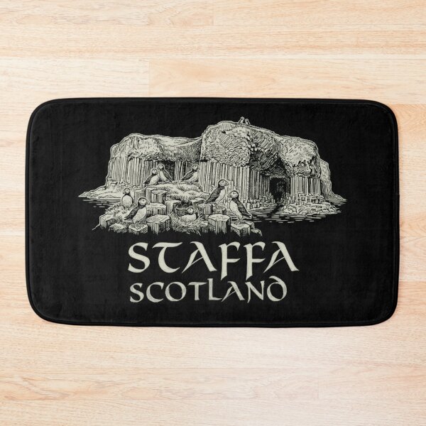 Item preview, Isle of Staffa Puffins and Fingals Cave designed and sold by Loom on the Loch.