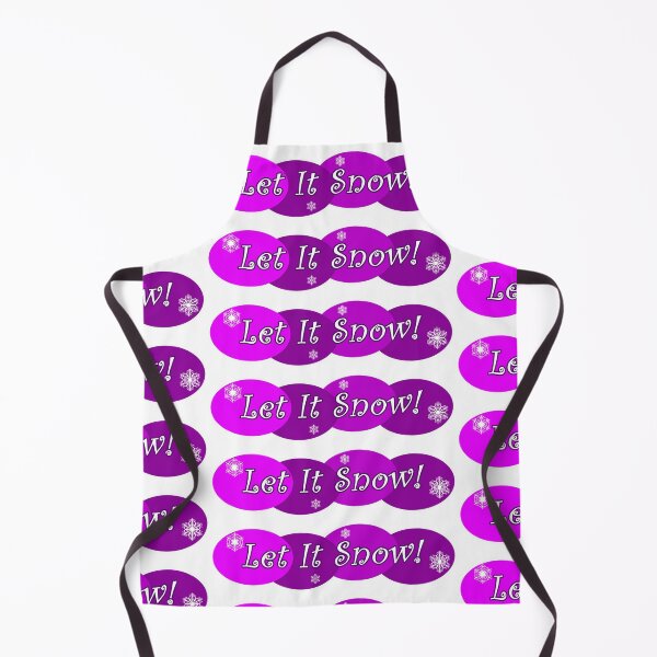 Item preview, Let It Snow Purple designed and sold by Normbot2000.