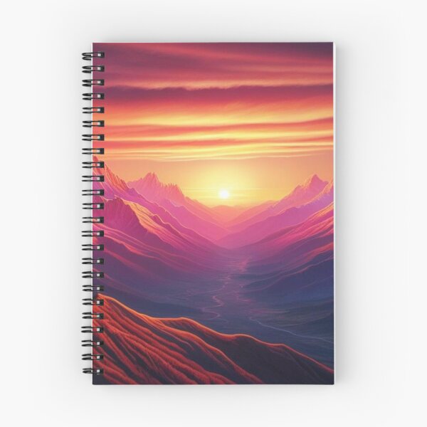 Item preview, Mountain Range at Sun Set designed and sold by Adways.