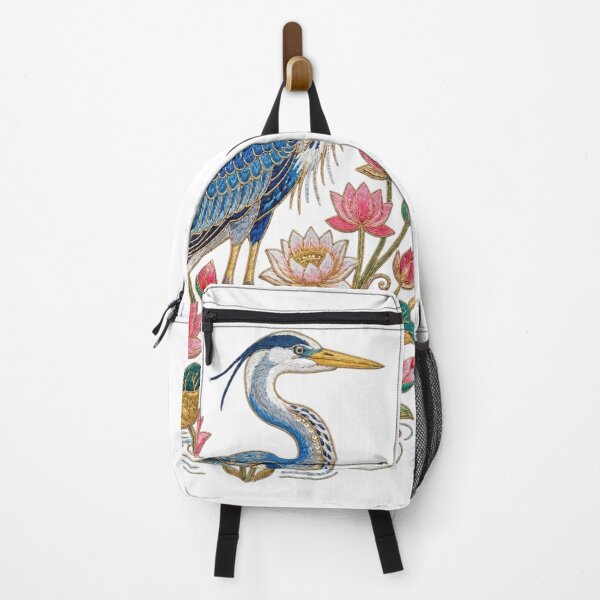 Item preview, The egret and the lotus flower designed and sold by PP&RAINBOW SHOP.