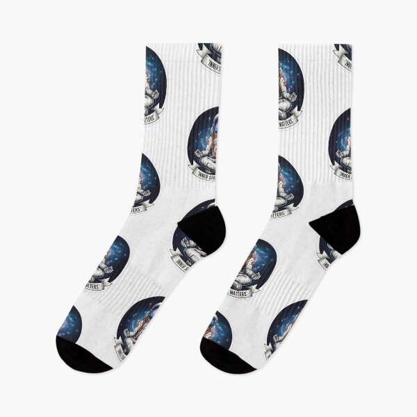Item preview, Inner Space Matters Astronaut Meditation Design | Cosmic Mindfulness Art designed and sold by Altair_.