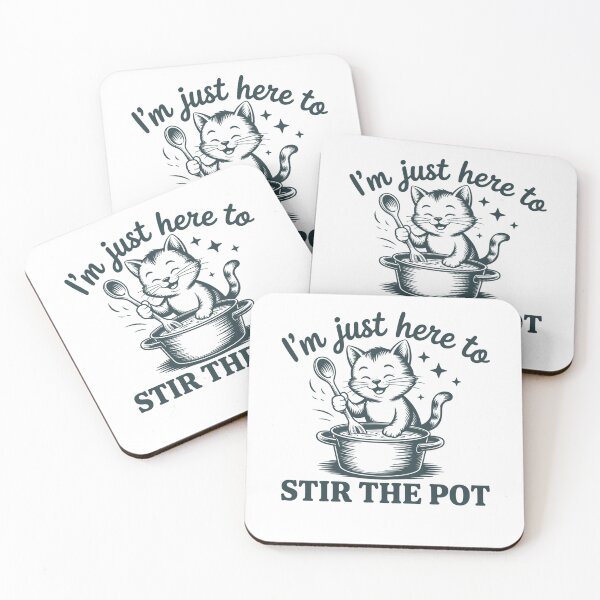 Item preview, I'm Just Here To Stir The Pot designed and sold by Mirandalab.