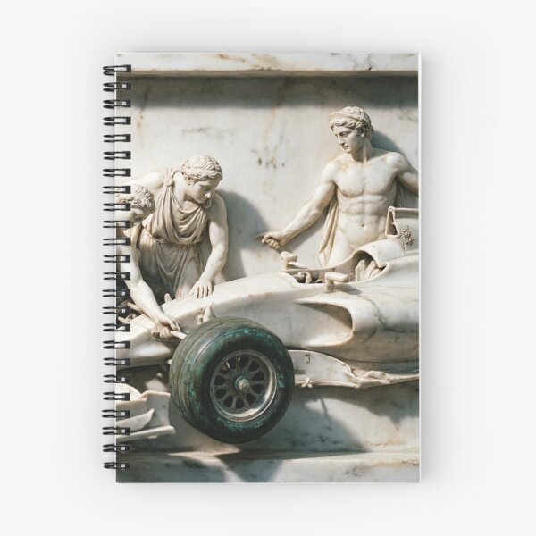 Item preview, Ancient Marble Relief – F1 Pit Stop Sculpture designed and sold by ticzla95.