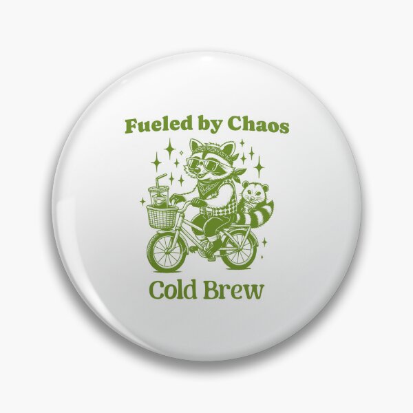 Item preview, Fueled By Chaos Cold Brew designed and sold by Mirandalab.