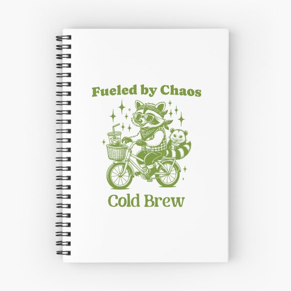 Item preview, Fueled By Chaos Cold Brew designed and sold by Mirandalab.