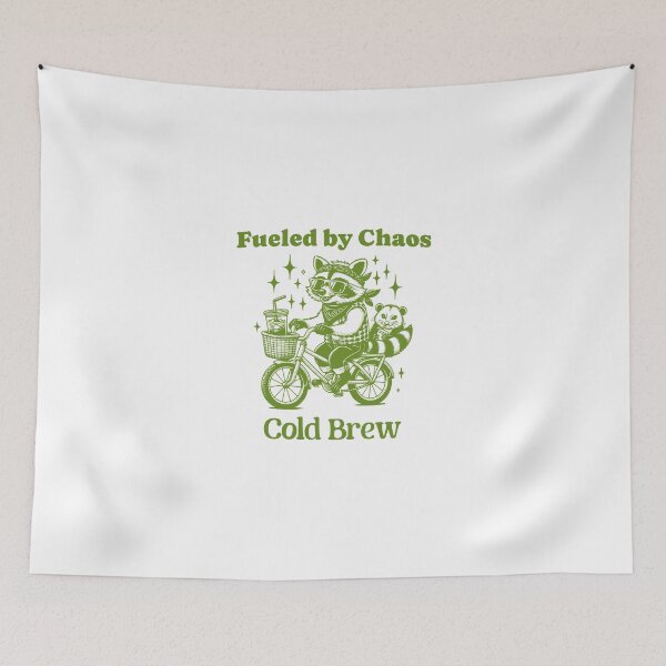 Item preview, Fueled By Chaos Cold Brew designed and sold by Mirandalab.
