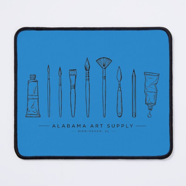 Item preview, Alabama Art Supply - Art Tools (Black design) designed and sold by Elizabeth Ragona.