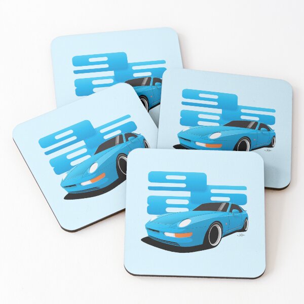 Item preview, Riviera Blue 968 Retro essential Illustration designed and sold by blackdogshop.