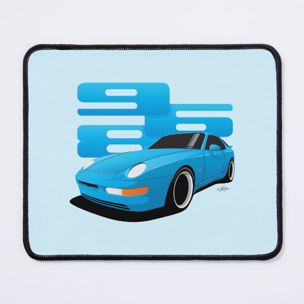 Item preview, Riviera Blue 968 Retro essential Illustration designed and sold by blackdogshop.