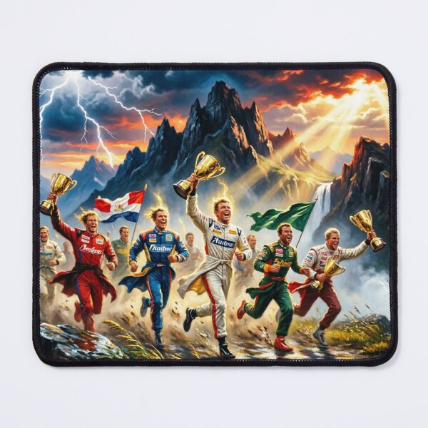 Item preview, F1 Champions – Epic Fantasy Oil Painting designed and sold by ticzla95.