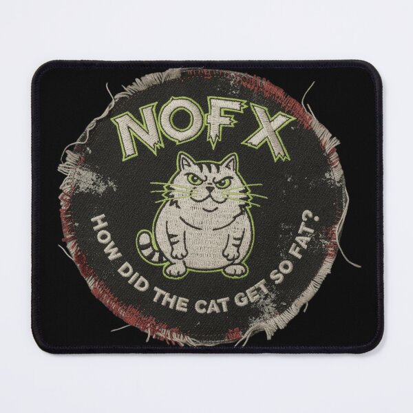 Item preview, NOFX - How Did The Cat Get So Fat? designed and sold by Wanderlust and Whiskers.