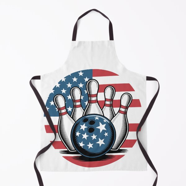 Item preview, Bowling Pins with American Flag designed and sold by jkrphoto.
