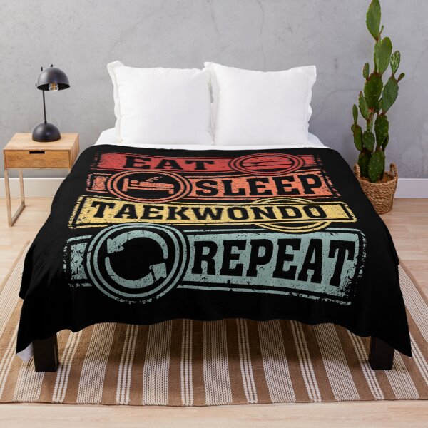 Item preview, Eat Sleep Taekwondo Repeat designed and sold by GabbyKash.