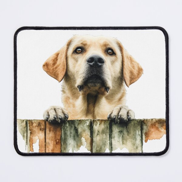 Item preview, Curious Yellow Lab designed and sold by reddogbuckeye.