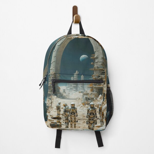 Item preview, Astronauts and construction in the moon designed and sold by Creative Visualize.
