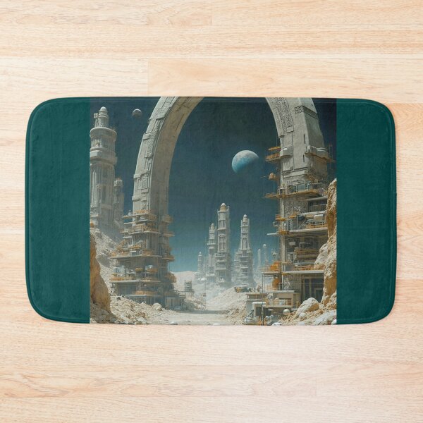 Item preview, Astronauts and construction in the moon designed and sold by Creative Visualize.