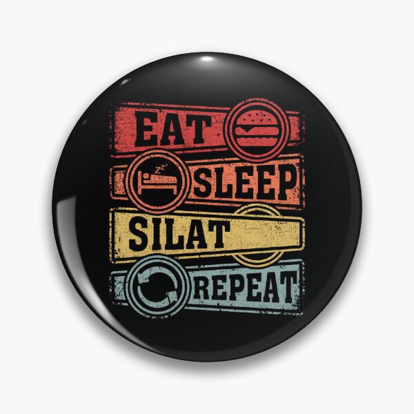 Item preview, Eat Sleep Silat Repeat designed and sold by GabbyKash.