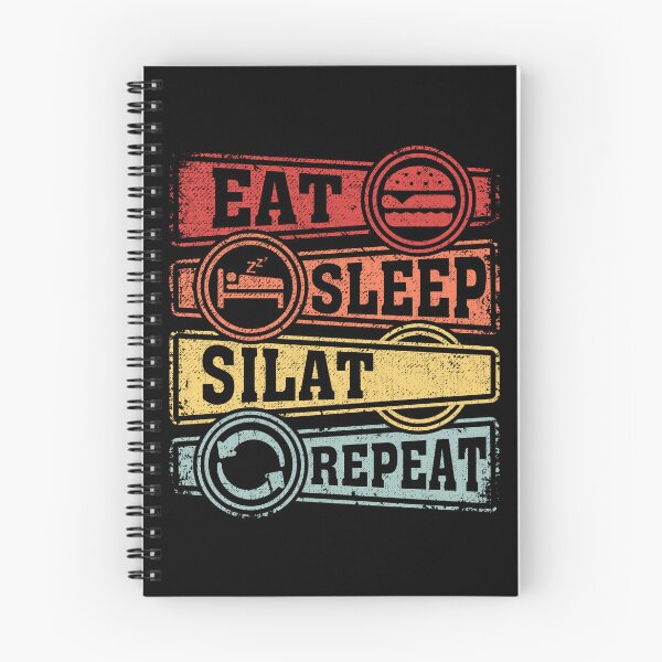 Item preview, Eat Sleep Silat Repeat designed and sold by GabbyKash.
