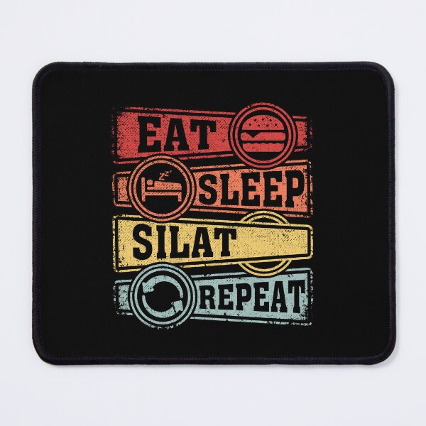 Item preview, Eat Sleep Silat Repeat designed and sold by GabbyKash.