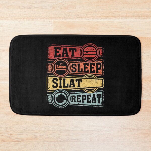 Item preview, Eat Sleep Silat Repeat designed and sold by GabbyKash.