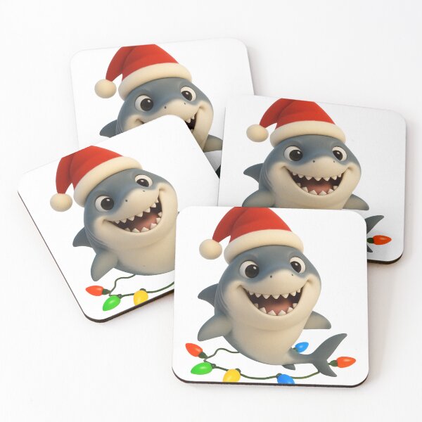 Item preview, Christmas Megalodon designed and sold by Sillytoe.