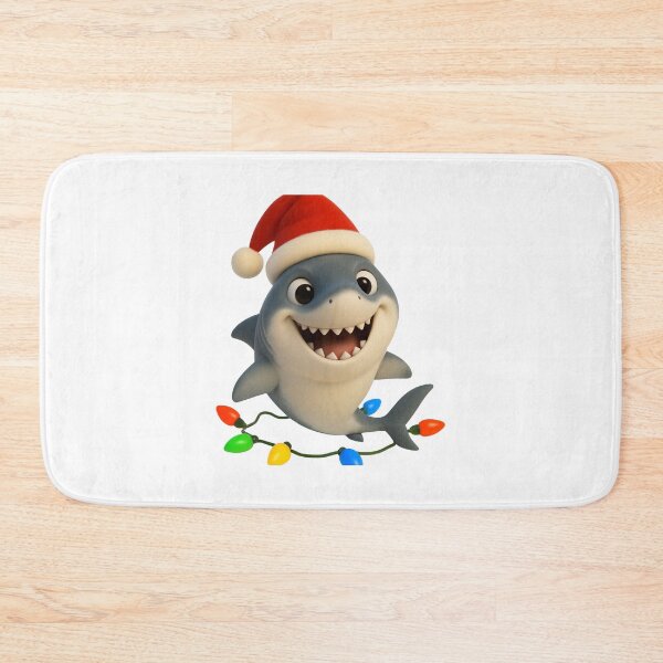 Item preview, Christmas Megalodon designed and sold by Sillytoe.