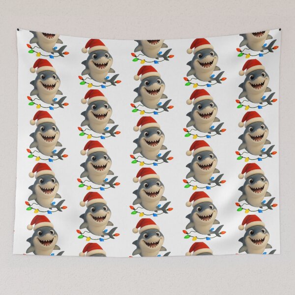 Item preview, Christmas Megalodon designed and sold by Sillytoe.