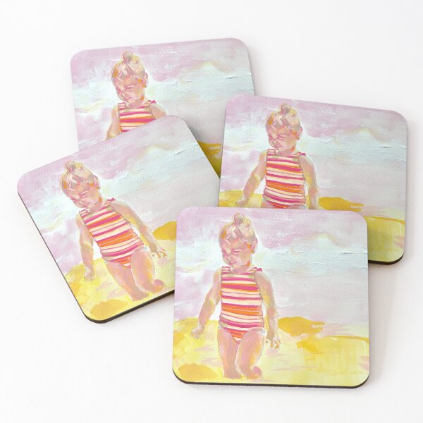 Item preview, Baby on the beach designed and sold by Art by Fallon.