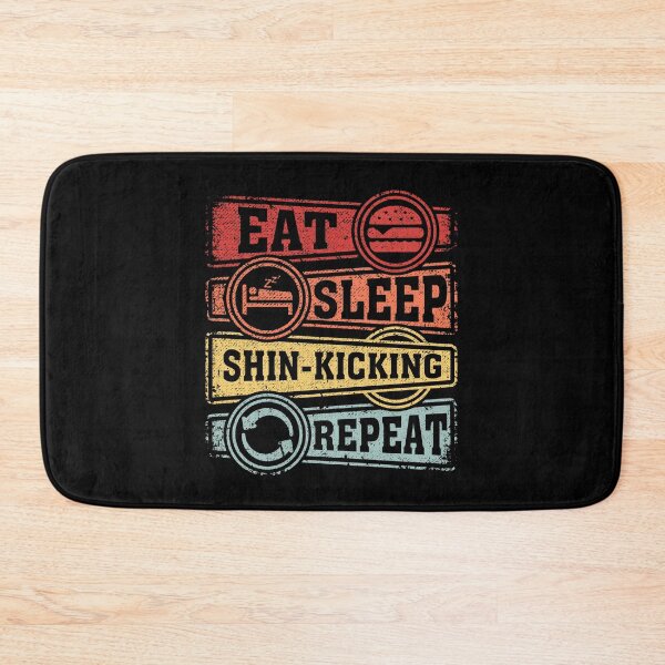 Item preview, Eat Sleep Shin-kicking Repeat designed and sold by GabbyKash.