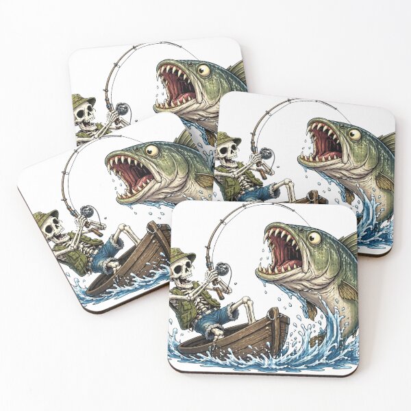 Item preview, Dead Fisher vs Monster Fish designed and sold by GeaSupplyStudio.