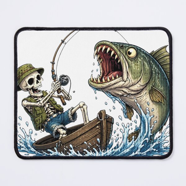 Item preview, Dead Fisher vs Monster Fish designed and sold by GeaSupplyStudio.