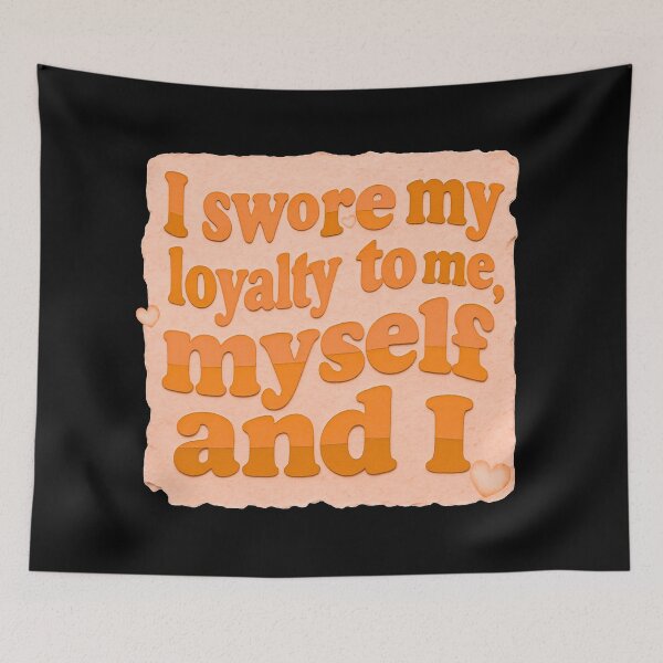 Item preview, I swore my loyalty to me, myself and I designed and sold by Stefrait-7.