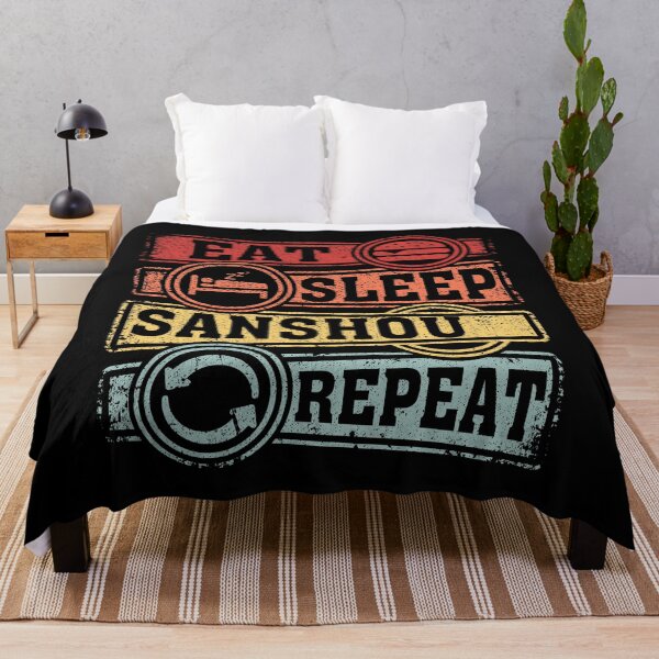 Item preview, Eat Sleep Sanshou Repeat designed and sold by GabbyKash.