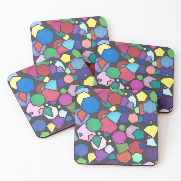 Item preview, Geo - Hand Drawn Bright Geometric Pattern designed and sold by AJPrettyObscene.