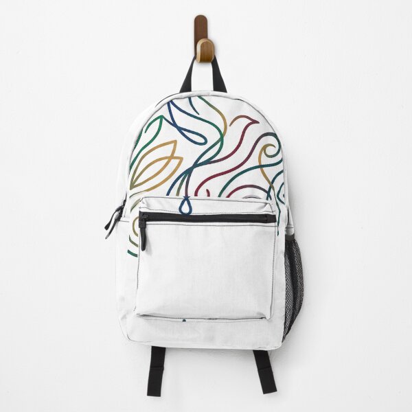Item preview, Abstract Continuous Line Nature Bird Design designed and sold by PixorStudio.