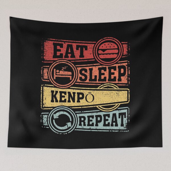 Item preview, Eat Sleep Kenpō Repeat designed and sold by GabbyKash.