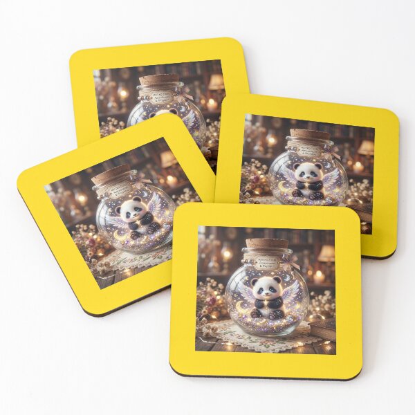Item preview, The Stardust Magic Panda. designed and sold by JoyNest = "The nest of joy".